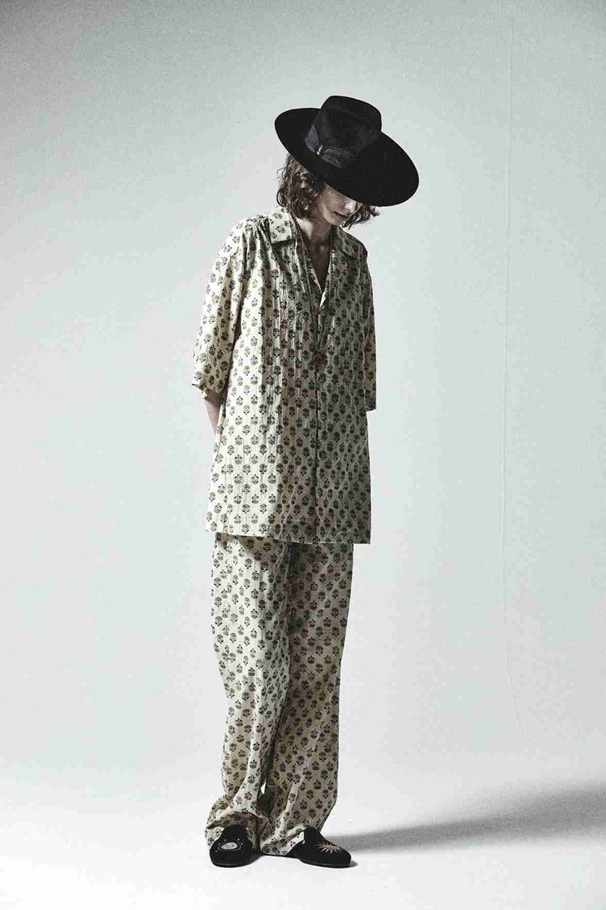 【クチュールドアダム/COUTURE D'ADAM】のブロックプリントオープンカラーシャツ 人気、トレンドファッション・服の通販 founy(ファニー) 　ファッション　Fashion　レディースファッション　Fashion for Women　トップス・カットソー　Cut & Sew Tops　シャツ・ブラウス・オフィスカジュアル　Elegant Blouses & Button-Ups　インド　Indian Textile　ショート　Short, Short Length　スタンダード　Standard, Basic　スリーブ　Sleeve, Long Sleeve / Short Sleeve　ブロック　Block, Solid Block Pattern　プリント　Print, Printed Pattern　リラックス　Relax, Relaxed Fit　夏　Summer　other-8|ID: prp329100004389016 ipo3291000000032856123