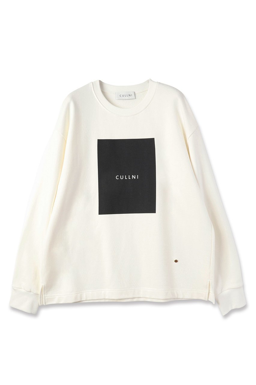 【クルニ/CULLNI】の【UNISEX】フレンチテリー ボックスロゴプリント ロングスリーブ プルオーバー 人気、トレンドファッション・服の通販 founy(ファニー) 　ファッション　Fashion　レディースファッション　WOMEN　トップス・カットソー　Tops/Tshirt　シャツ/ブラウス　Shirts/Blouses　ロング / Tシャツ　T-Shirts　プルオーバー　Pullover　カットソー　Cut and Sewn　2025年　2025　2025春夏・S/S　Ss,Spring/Summer,2025　ユニセックス　Unisex　シンプル　Simple　スラックス　Slacks　スリーブ　Sleeve　デニム　Denim　フレンチ　French　プリント　Print　リラックス　Relax　ロング　Long　吸水　Water Absorption　夏　Summer　春　Spring　S/S・春夏　Ss・Spring/Summer　 other-1|ID: prp329100004389020 ipo3291000000030682179