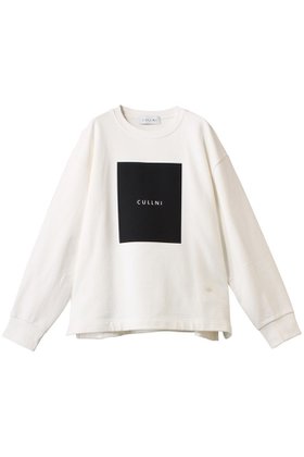 【クルニ/CULLNI】の【UNISEX】フレンチテリー ボックスロゴプリント ロングスリーブ プルオーバー 人気、トレンドファッション・服の通販 founy(ファニー) ファッション Fashion レディースファッション Fashion for Women トップス・カットソー Cut & Sew Tops シャツ・ブラウス・オフィスカジュアル Elegant Blouses & Button-Ups ロングTシャツ・Tシャツ Longline T-Shirts & Tees カジュアルプルオーバー・ニットトップス Pullovers & Knit Tops / Casual Pullovers カットソー・ベーシックTシャツ Cut-and-Sewn Tops / Stretch Tees & Basics ユニセックス Unisex, Genderless シンプル Simple, Minimal スラックス Slacks, Dress Pants スリーブ Sleeve, Long Sleeve / Short Sleeve デニム Denim, Jeans Material フレンチ French, French Style プリント Print, Printed Pattern リラックス Relax, Relaxed Fit ロング Long, Long-Length 吸水 Absorbent, Quick-Dry |ID:prp329100004389020