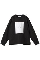 【クルニ/CULLNI】の【UNISEX】フレンチテリー ボックスロゴプリント ロングスリーブ プルオーバー 人気、トレンドファッション・服の通販 founy(ファニー) ファッション Fashion レディースファッション Fashion for Women トップス・カットソー Cut & Sew Tops シャツ・ブラウス・オフィスカジュアル Elegant Blouses & Button-Ups ロングTシャツ・Tシャツ Longline T-Shirts & Tees カジュアルプルオーバー・ニットトップス Pullovers & Knit Tops / Casual Pullovers カットソー・ベーシックTシャツ Cut-and-Sewn Tops / Stretch Tees & Basics ユニセックス Unisex, Genderless シンプル Simple, Minimal スラックス Slacks, Dress Pants スリーブ Sleeve, Long Sleeve / Short Sleeve デニム Denim, Jeans Material フレンチ French, French Style プリント Print, Printed Pattern リラックス Relax, Relaxed Fit ロング Long, Long-Length 吸水 Absorbent, Quick-Dry thumbnail ブラック|ID: prp329100004389020 ipo3291000000032872168