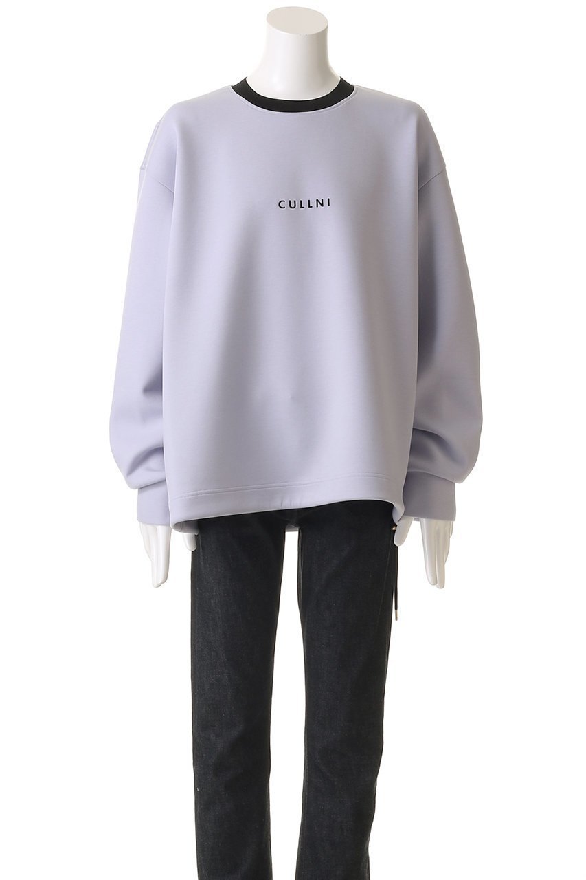 【クルニ/CULLNI】の【UNISEX】CULLNI ロゴ エンブロイダリー ドローストリング プルオーバー 人気、トレンドファッション・服の通販 founy(ファニー) 　ファッション　Fashion　レディースファッション　Fashion for Women　トップス・カットソー　Cut & Sew Tops　シャツ・ブラウス・オフィスカジュアル　Elegant Blouses & Button-Ups　ロングTシャツ・Tシャツ　Longline T-Shirts & Tees　カジュアルプルオーバー・ニットトップス　Pullovers & Knit Tops / Casual Pullovers　カットソー・ベーシックTシャツ　Cut-and-Sewn Tops / Stretch Tees & Basics　ユニセックス　Unisex, Genderless　エンブロイダリー　Embroidery Design　シンプル　Simple, Minimal　ストレッチ　Stretch, Stretchy Fabric　スリーブ　Sleeve, Long Sleeve / Short Sleeve　ドローコード　Drawcord, Drawstring Cord　ドローストリング　Drawstring, Pull Cord　ロング　Long, Long-Length　エレガント 上品　Elegant　other-2|ID: prp329100004389021 ipo3291000000032872227
