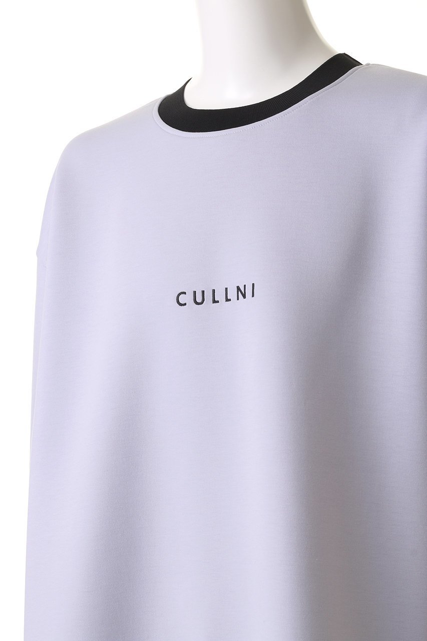 【クルニ/CULLNI】の【UNISEX】CULLNI ロゴ エンブロイダリー ドローストリング プルオーバー 人気、トレンドファッション・服の通販 founy(ファニー) 　ファッション　Fashion　レディースファッション　Fashion for Women　トップス・カットソー　Cut & Sew Tops　シャツ・ブラウス・オフィスカジュアル　Elegant Blouses & Button-Ups　ロングTシャツ・Tシャツ　Longline T-Shirts & Tees　カジュアルプルオーバー・ニットトップス　Pullovers & Knit Tops / Casual Pullovers　カットソー・ベーシックTシャツ　Cut-and-Sewn Tops / Stretch Tees & Basics　ユニセックス　Unisex, Genderless　エンブロイダリー　Embroidery Design　シンプル　Simple, Minimal　ストレッチ　Stretch, Stretchy Fabric　スリーブ　Sleeve, Long Sleeve / Short Sleeve　ドローコード　Drawcord, Drawstring Cord　ドローストリング　Drawstring, Pull Cord　ロング　Long, Long-Length　エレガント 上品　Elegant　other-5|ID: prp329100004389021 ipo3291000000032872243