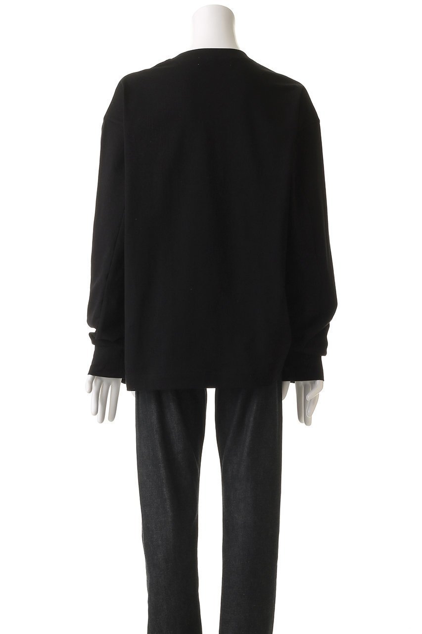 【クルニ/CULLNI】の【UNISEX】コットンジャージー ボックスロゴプリント ロングスリーブプルオーバー 人気、トレンドファッション・服の通販 founy(ファニー) 　ファッション　Fashion　レディースファッション　Fashion for Women　トップス・カットソー　Cut & Sew Tops　シャツ・ブラウス・オフィスカジュアル　Elegant Blouses & Button-Ups　ロングTシャツ・Tシャツ　Longline T-Shirts & Tees　カジュアルプルオーバー・ニットトップス　Pullovers & Knit Tops / Casual Pullovers　カットソー・ベーシックTシャツ　Cut-and-Sewn Tops / Stretch Tees & Basics　ユニセックス　Unisex, Genderless　シンプル　Simple, Minimal　スラックス　Slacks, Dress Pants　スリーブ　Sleeve, Long Sleeve / Short Sleeve　デニム　Denim, Jeans Material　フロント　Front, Front Design　プリント　Print, Printed Pattern　ロング　Long, Long-Length　エレガント 上品　Elegant　other-4|ID: prp329100004389023 ipo3291000000032872334