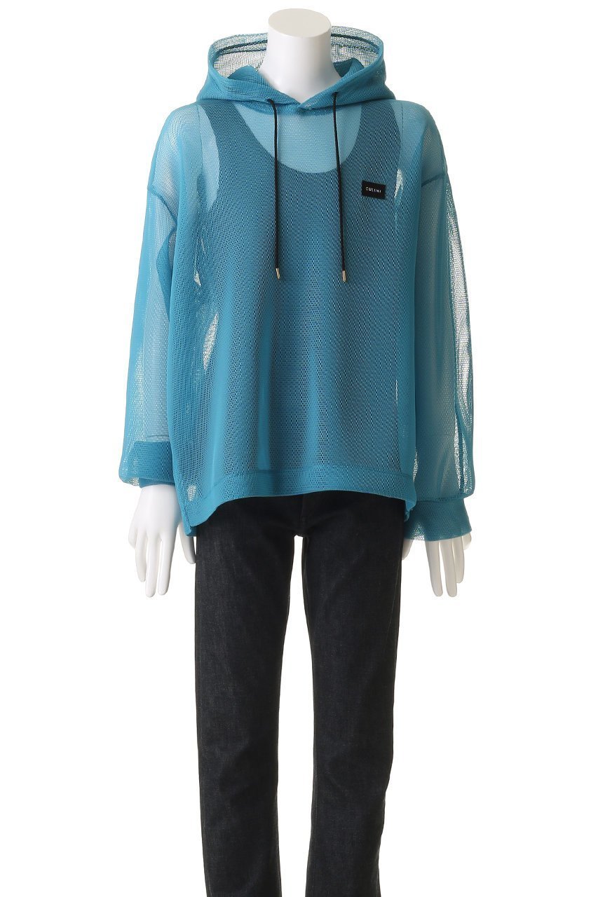 【クルニ/CULLNI】の【UNISEX】ダブルフェイス メッシュ エンブロイダリー パッチフーディー 人気、トレンドファッション・服の通販 founy(ファニー) 　ファッション　Fashion　レディースファッション　Fashion for Women　トップス・カットソー　Cut & Sew Tops　シャツ・ブラウス・オフィスカジュアル　Elegant Blouses & Button-Ups　レディースパーカー・カジュアルフーディー　Casual Hoodies & Sweatshirts　ロングTシャツ・Tシャツ　Longline T-Shirts & Tees　スウェット・クルーネックトップス　Sweatshirts & Crewnecks / Relaxed Fit Sweat Tops　カットソー・ベーシックTシャツ　Cut-and-Sewn Tops / Stretch Tees & Basics　ユニセックス　Unisex, Genderless　エレガント 上品　Elegant　エンブロイダリー　Embroidery Design　シンプル　Simple, Minimal　ダブル　Double, Double-Breasted　フェイス　Face, Facial Design　メッシュ　Mesh, Net Fabric　other-2|ID: prp329100004389026 ipo3291000000032872452