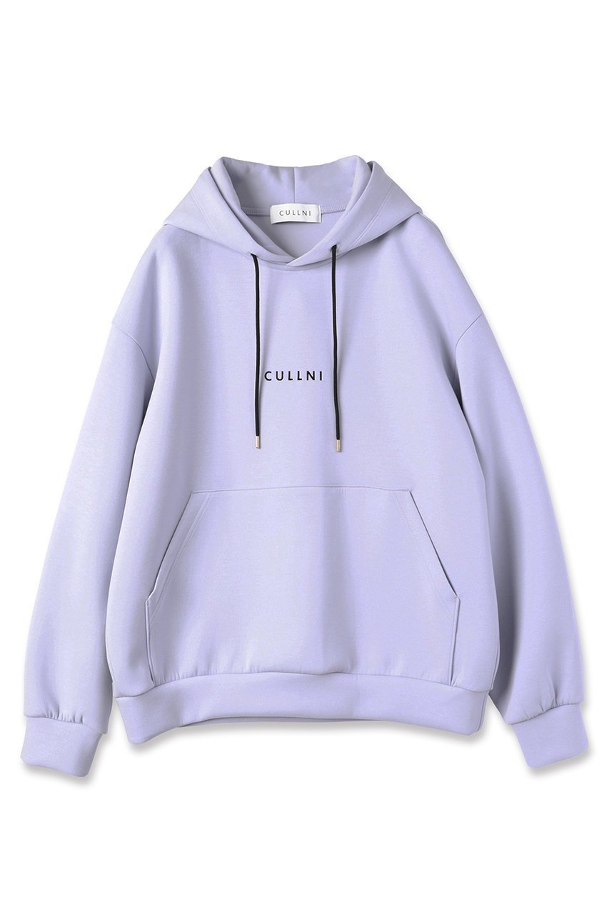 【クルニ/CULLNI】の【UNISEX】CULLNI ロゴエンブロイダリーフーディー インテリア・キッズ・メンズ・レディースファッション・服の通販 founy(ファニー) 　ファッション　Fashion　レディースファッション　WOMEN　トップス・カットソー　Tops/Tshirt　シャツ/ブラウス　Shirts/Blouses　パーカ　Sweats　ロング / Tシャツ　T-Shirts　スウェット　Sweat　カットソー　Cut and Sewn　2025年　2025　2025春夏・S/S　Ss,Spring/Summer,2025　ユニセックス　Unisex　エアリー　Airy　ストレッチ　Stretch　フォルム　Form　エレガント 上品　Elegant　夏　Summer　春　Spring　S/S・春夏　Ss・Spring/Summer　ラベンダー|ID: prp329100004389029 ipo3291000000030682210