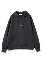 【クルニ/CULLNI】の【UNISEX】CULLNI ロゴエンブロイダリーフーディー 人気、トレンドファッション・服の通販 founy(ファニー) ファッション Fashion レディースファッション WOMEN トップス・カットソー Tops/Tshirt シャツ/ブラウス Shirts/Blouses パーカ Sweats ロング / Tシャツ T-Shirts スウェット Sweat カットソー Cut and Sewn 2025年 2025 2025春夏・S/S Ss,Spring/Summer,2025 ユニセックス Unisex エアリー Airy ストレッチ Stretch フォルム Form エレガント 上品 Elegant 夏 Summer 春 Spring S/S・春夏 Ss・Spring/Summer thumbnail ブラック|ID: prp329100004389029 ipo3291000000030682211