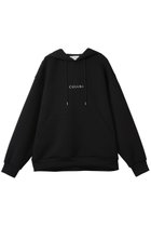 【クルニ/CULLNI】の【UNISEX】CULLNI ロゴエンブロイダリーフーディー 人気、トレンドファッション・服の通販 founy(ファニー) ファッション Fashion レディースファッション Fashion for Women トップス・カットソー Cut & Sew Tops シャツ・ブラウス・オフィスカジュアル Elegant Blouses & Button-Ups レディースパーカー・カジュアルフーディー Casual Hoodies & Sweatshirts ロングTシャツ・Tシャツ Longline T-Shirts & Tees スウェット・クルーネックトップス Sweatshirts & Crewnecks / Relaxed Fit Sweat Tops カットソー・ベーシックTシャツ Cut-and-Sewn Tops / Stretch Tees & Basics ユニセックス Unisex, Genderless エアリー Airy Texture シンプル Simple, Minimal ストレッチ Stretch, Stretchy Fabric フォルム Silhouette, Form ポケット Pocket, Pocket Detail エレガント 上品 Elegant thumbnail ブラック|ID: prp329100004389029 ipo3291000000032873692