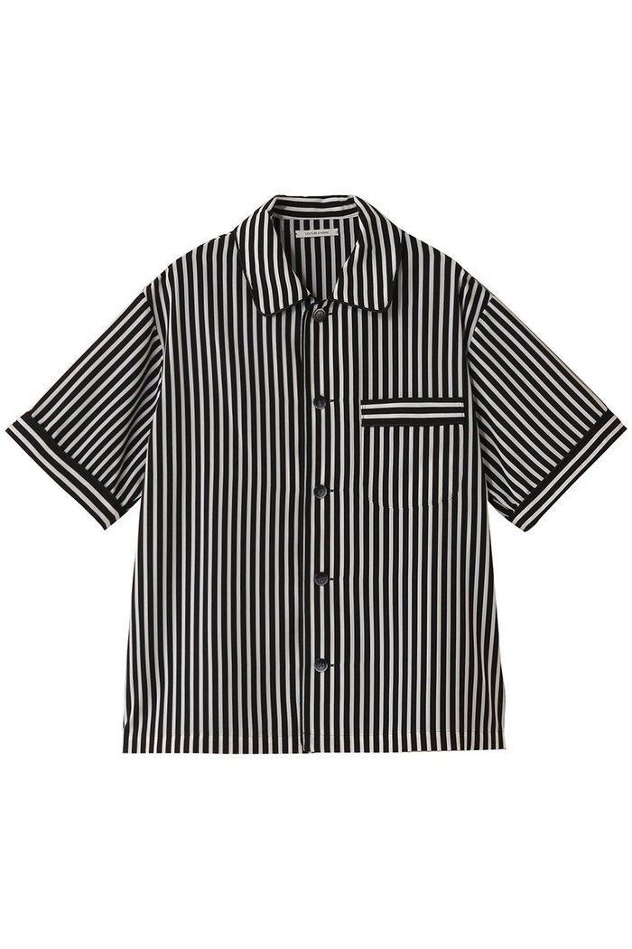 【クチュールドアダム/COUTURE D'ADAM】のChemise de nuit Saint-Germain ストライプシャツ インテリア・キッズ・メンズ・レディースファッション・服の通販 founy(ファニー) https://founy.com/ ファッション Fashion レディースファッション WOMEN トップス・カットソー Tops/Tshirt シャツ/ブラウス Shirts/Blouses ショート Short ストライプ Stripe スリーブ Sleeve デニム Denim |ID: prp329100004390257 ipo3291000000030695241