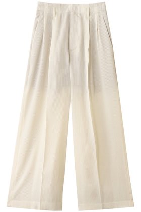 【スタニングルアー/STUNNING LURE】 rストライプストレートパンツ人気、トレンドファッション・服の通販 founy(ファニー) ファッション Fashion レディースファッション Fashion for Women パンツ Pants & Trousers ストライプ Stripe, Striped Pattern センター Center, Center Line リネン Linen, Linen Fabric |ID:prp329100004390261