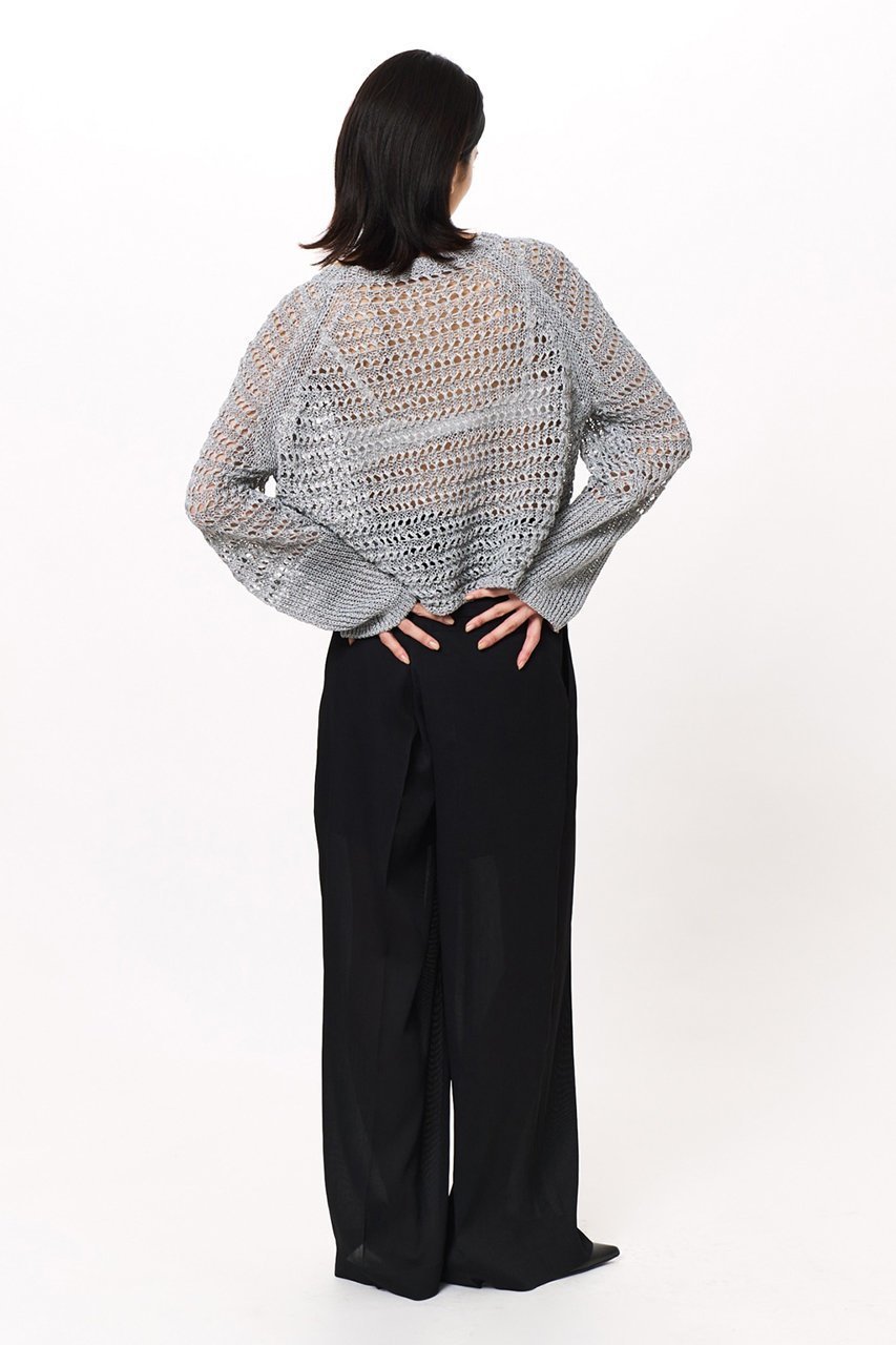 【スタニングルアー/STUNNING LURE】のrストライプストレートパンツ 人気、トレンドファッション・服の通販 founy(ファニー) 　ファッション　Fashion　レディースファッション　Fashion for Women　パンツ　Pants & Trousers　ストライプ　Stripe, Striped Pattern　センター　Center, Center Line　リネン　Linen, Linen Fabric　other-7|ID: prp329100004390261 ipo3291000000032911263