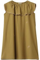 【ミナ ペルホネン/mina perhonen / KIDS】の【KIDS】choucho ワンピース ネイビー 130/8Y 人気、トレンドファッション・服の通販 founy(ファニー) ファッション Fashion キッズファッション Fashion for Kids ワンピース Dresses フリル Frill, Ruffle thumbnail マスタード|ID: prp329100004390264 ipo3291000000036236957