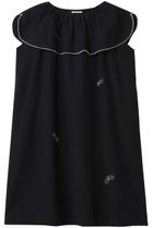 【ミナ ペルホネン/mina perhonen / KIDS】の【KIDS】choucho ワンピース ネイビー 130/8Y 人気、トレンドファッション・服の通販 founy(ファニー) ファッション Fashion キッズファッション Fashion for Kids ワンピース Dresses フリル Frill, Ruffle thumbnail ネイビー|ID: prp329100004390264 ipo3291000000036236958