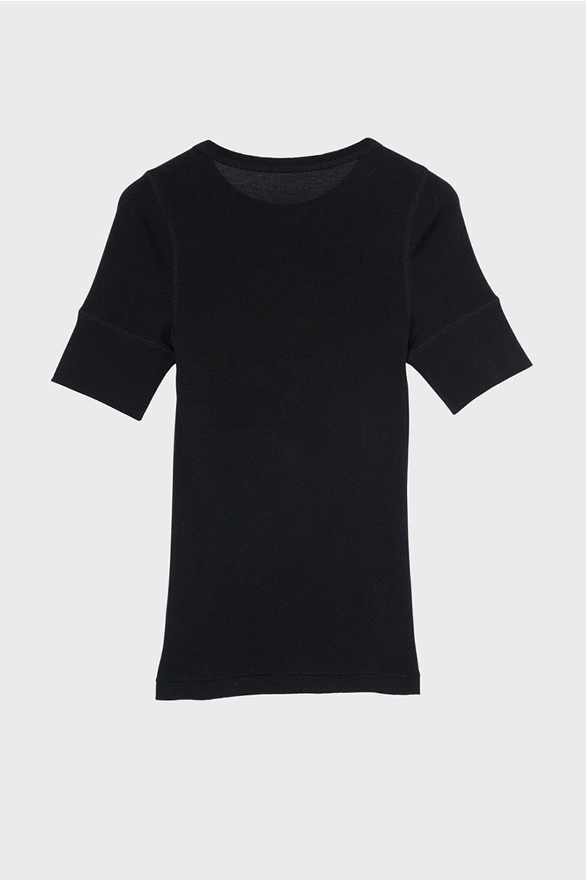 【スタニングルアー/STUNNING LURE】の【KURO iro】シルクTシャツ 人気、トレンドファッション・服の通販 founy(ファニー) 　ファッション　Fashion　レディースファッション　WOMEN　トップス・カットソー　Tops/Tshirt　シャツ/ブラウス　Shirts/Blouses　ロング / Tシャツ　T-Shirts　カットソー　Cut and Sewn　ショート　Short　シルク　Silk　スリーブ　Sleeve　チューブ　Tube　other-2|ID: prp329100004390267 ipo3291000000031270804