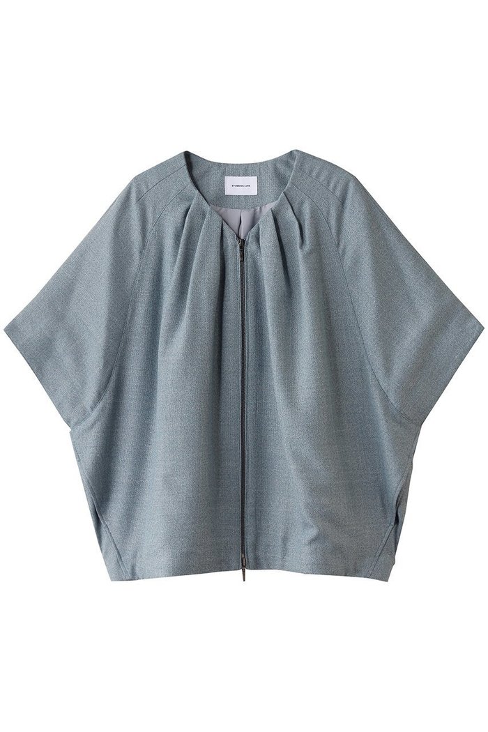 【スタニングルアー/STUNNING LURE】のrメランジリネンブルゾン インテリア・キッズ・メンズ・レディースファッション・服の通販 founy(ファニー) https://founy.com/ ファッション Fashion レディースファッション Fashion for Women アウター Coat / Outerwear Collection レディースジャケット・軽アウター Jackets ブルゾンジャケット・スポーティアウター Blouson Jackets おすすめ Recommended / Our Picks なめらか Smooth, Silky Texture ギャザー Gathered, Ruffled ジップ Zip, Zipper ジャケット Jacket, Outerwear スリーブ Sleeve, Long Sleeve / Short Sleeve ハーフ Half, Half-Length ビスチェ Bustier, Corset Top ブルゾン Blouson, Bomber Jacket リネン Linen, Linen Fabric ロング Long, Long-Length 再入荷 Restock / Back in Stock 夏 Summer |ID: prp329100004390272 ipo3291000000032703835