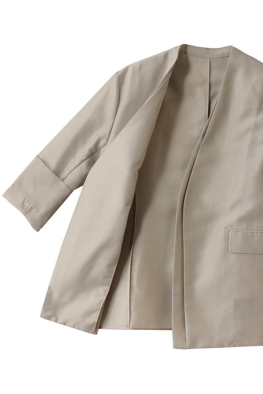 【スタニングルアー/STUNNING LURE】のrカラーレスシアージャケット 人気、トレンドファッション・服の通販 founy(ファニー) 　ファッション　Fashion　レディースファッション　Fashion for Women　アウター　Coat / Outerwear Collection　レディースジャケット・軽アウター　Jackets　オーガンジー　Organza Fabric　ジャケット　Jacket, Outerwear　フォルム　Silhouette, Form　エレガント 上品　Elegant　other-6|ID: prp329100004390273 ipo3291000000032961076