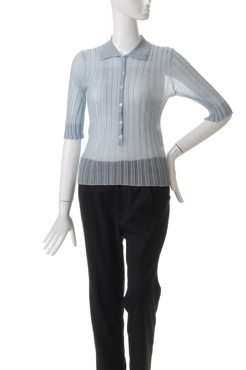 【スタニングルアー/STUNNING LURE】のrワイドリブポロニット 人気、トレンドファッション・服の通販 founy(ファニー) 　ファッション　Fashion　レディースファッション　Fashion for Women　トップス・カットソー　Cut & Sew Tops　ニット　Knit Tops & Sweaters　カジュアルプルオーバー・ニットトップス　Pullovers & Knit Tops / Casual Pullovers　バランス　Balance, Style Balance　other-2|ID: prp329100004390275 ipo3291000000032846205