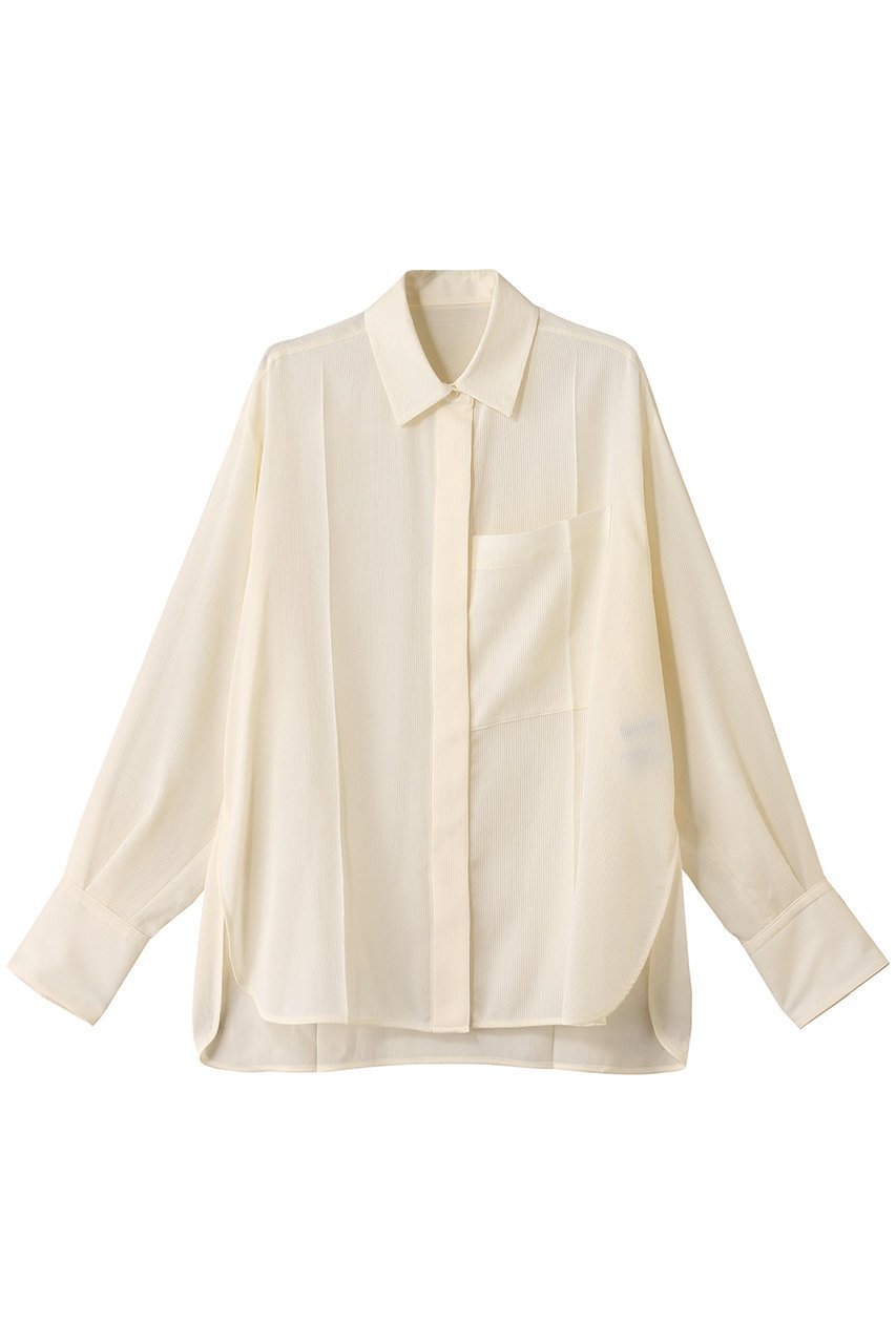 【スタニングルアー/STUNNING LURE】のrストライプシャツ 人気、トレンドファッション・服の通販 founy(ファニー) 　ファッション　Fashion　レディースファッション　Fashion for Women　トップス・カットソー　Cut & Sew Tops　シャツ・ブラウス・オフィスカジュアル　Elegant Blouses & Button-Ups　エアリー　Airy Texture　ストライプ　Stripe, Striped Pattern　スリーブ　Sleeve, Long Sleeve / Short Sleeve　セットアップ　Set-Up, Coordinated Outfit　センター　Center, Center Line　ポケット　Pocket, Pocket Detail　リネン　Linen, Linen Fabric　リラックス　Relax, Relaxed Fit　ロング　Long, Long-Length　エレガント 上品　Elegant　 other-1|ID: prp329100004390277 ipo3291000000032858937