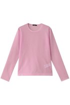 【イレーヴ/YLEVE】のPOLYESTER RAMMY シアーニットプルオーバー ピンク|ID:prp329100004390279