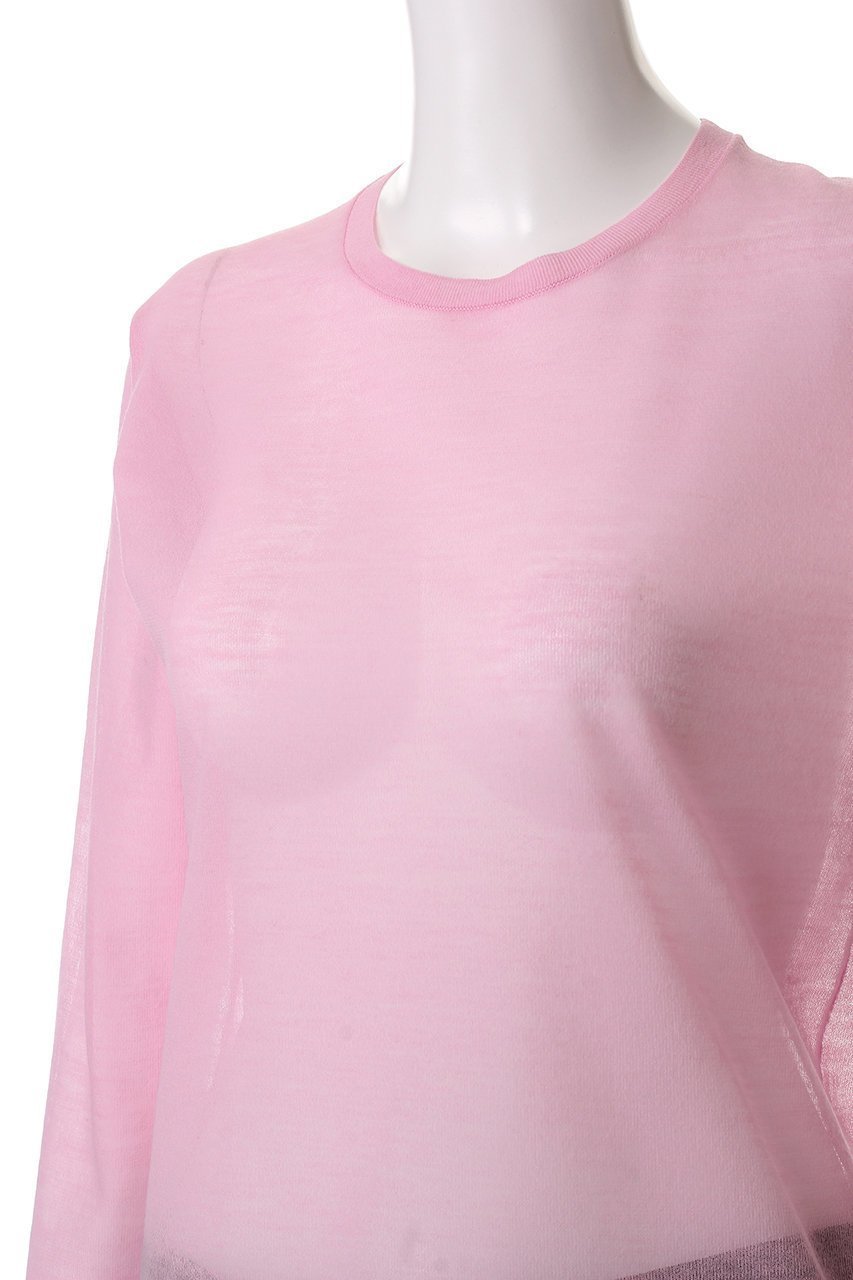 【イレーヴ/YLEVE】のPOLYESTER RAMMY シアーニットプルオーバー 人気、トレンドファッション・服の通販 founy(ファニー) 　ファッション　Fashion　レディースファッション　Fashion for Women　トップス・カットソー　Cut & Sew Tops　ニット　Knit Tops & Sweaters　カジュアルプルオーバー・ニットトップス　Pullovers & Knit Tops / Casual Pullovers　キャミソール　Camisole, Spaghetti Strap Top　サロペット　Overalls, Salopette　シアー　Sheer, See-Through　スリーブ　Sleeve, Long Sleeve / Short Sleeve　タンク　Tank Top, Sleeveless Top　ベーシック　Basic, Essential　ロング　Long, Long-Length　夏　Summer　春　Spring　S/S・春夏　SS, Spring/Summer, Warm Season　other-5|ID: prp329100004390279 ipo3291000000034957110