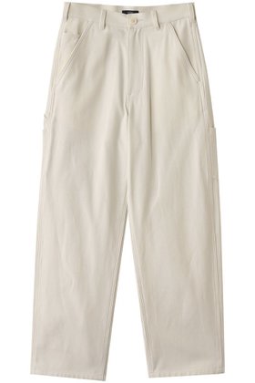 【イレーヴ/YLEVE】 VISCOSE COTTON ペインター パンツ人気、トレンドファッション・服の通販 founy(ファニー) ファッション Fashion レディースファッション Fashion for Women パンツ Pants & Trousers カットソー Cut and Sewn Top マニッシュ Mannish, Boyish ワイド Wide, Wide Fit ワーク Workwear, Utility Style |ID:prp329100004390281