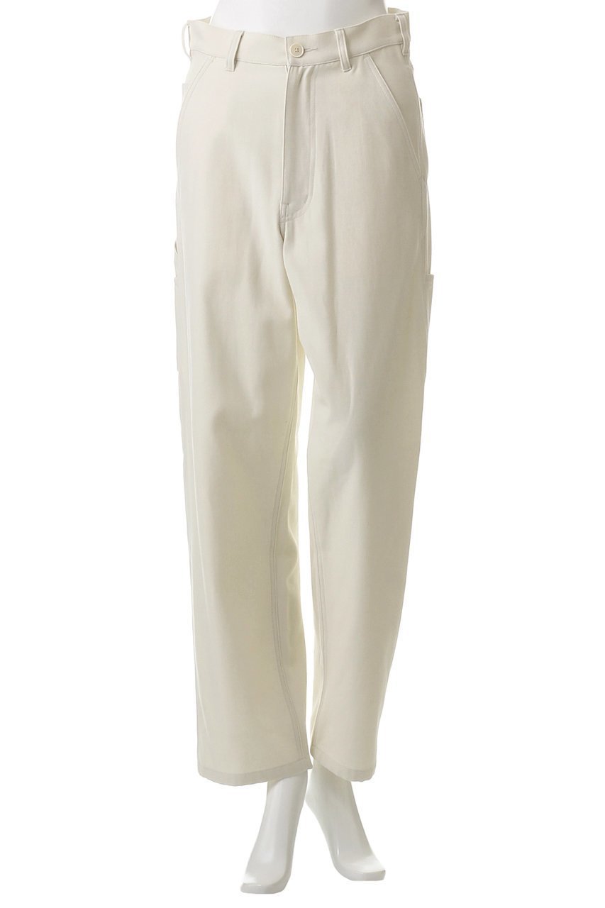 【イレーヴ/YLEVE】のVISCOSE COTTON ペインター パンツ 人気、トレンドファッション・服の通販 founy(ファニー) 　ファッション　Fashion　レディースファッション　Fashion for Women　パンツ　Pants & Trousers　カットソー　Cut and Sewn Top　マニッシュ　Mannish, Boyish　ワイド　Wide, Wide Fit　ワーク　Workwear, Utility Style　other-2|ID: prp329100004390281 ipo3291000000032916968
