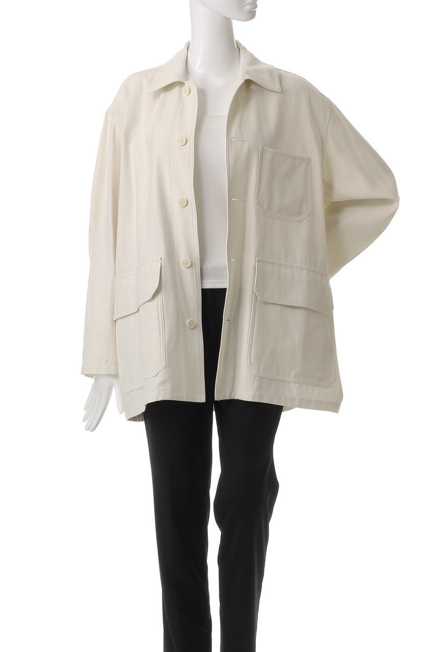 【イレーヴ/YLEVE】のVISCOSE COTTON カバーオール ジャケット 人気、トレンドファッション・服の通販 founy(ファニー) 　ファッション　Fashion　レディースファッション　WOMEN　アウター　Coat Outerwear　ジャケット　Jackets　なめらか　Smooth　ジャケット　Jacket　スリーブ　Sleeve　ロング　Long　other-8|ID: prp329100004390282 ipo3291000000031331940