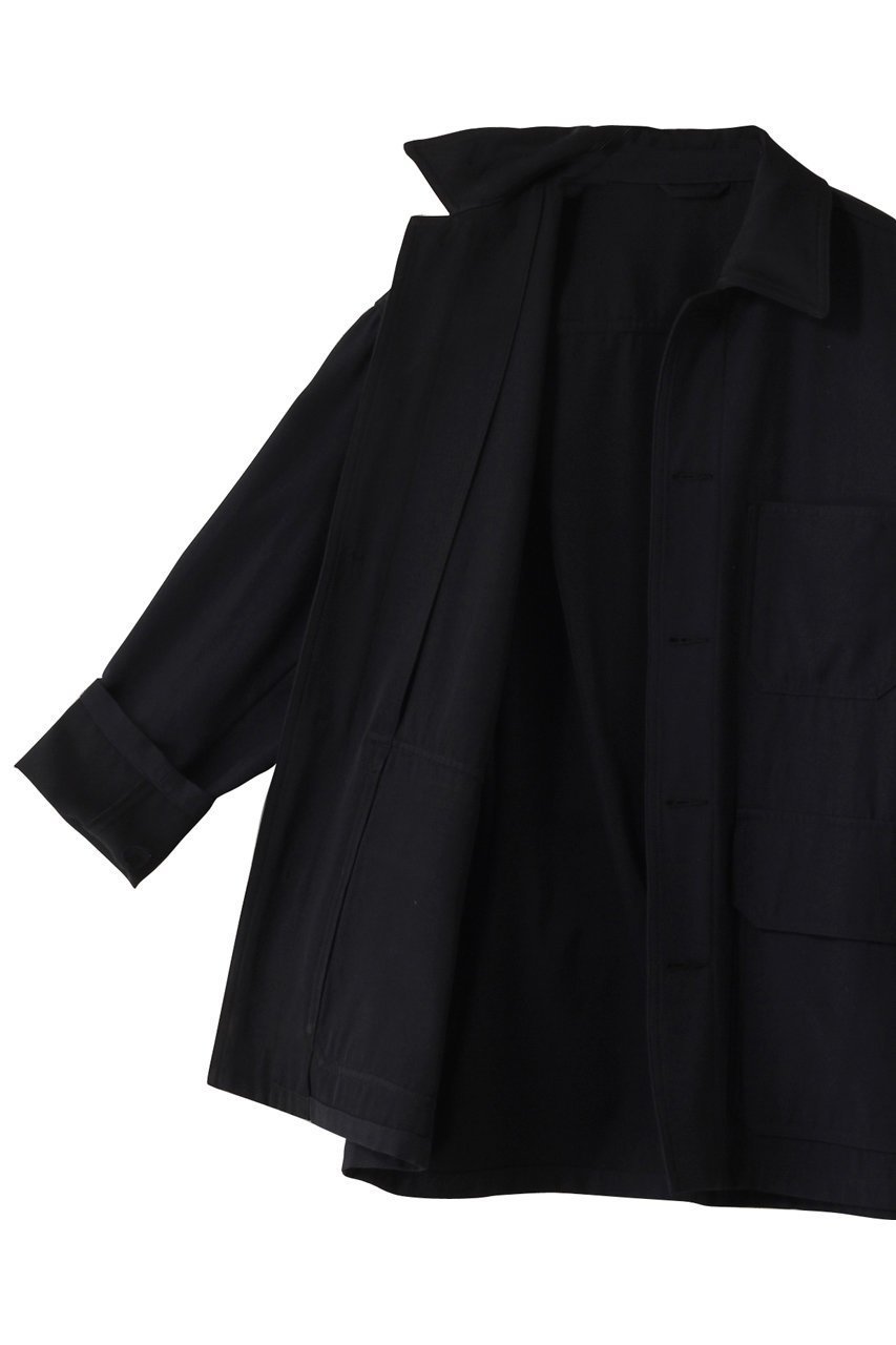 【イレーヴ/YLEVE】のVISCOSE COTTON カバーオール ジャケット 人気、トレンドファッション・服の通販 founy(ファニー) 　ファッション　Fashion　レディースファッション　Fashion for Women　アウター　Coat / Outerwear Collection　レディースジャケット・軽アウター　Jackets　なめらか　Smooth, Silky Texture　ジャケット　Jacket, Outerwear　スリーブ　Sleeve, Long Sleeve / Short Sleeve　ロング　Long, Long-Length　other-6|ID: prp329100004390282 ipo3291000000033663078