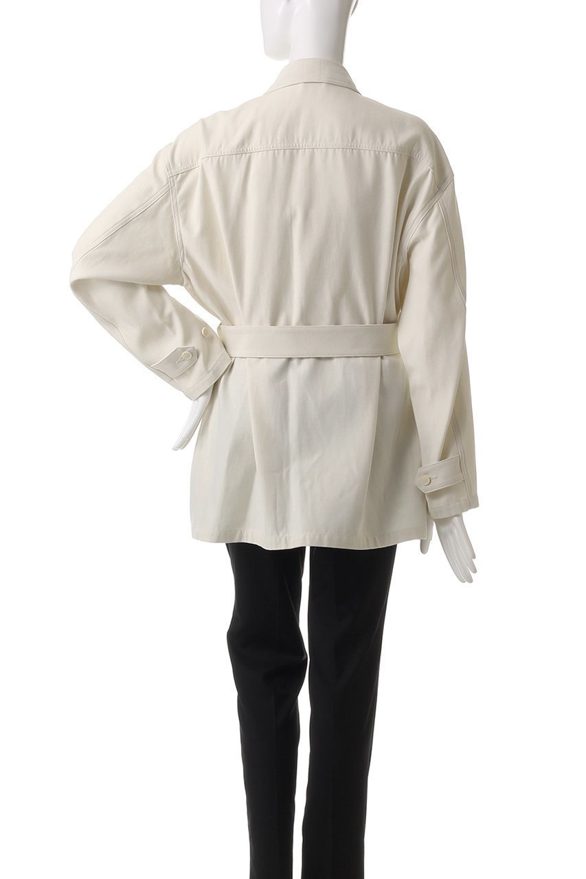 【イレーヴ/YLEVE】のVISCOSE COTTON カバーオール ジャケット 人気、トレンドファッション・服の通販 founy(ファニー) 　ファッション　Fashion　レディースファッション　Fashion for Women　アウター　Coat / Outerwear Collection　レディースジャケット・軽アウター　Jackets　なめらか　Smooth, Silky Texture　ジャケット　Jacket, Outerwear　スリーブ　Sleeve, Long Sleeve / Short Sleeve　ロング　Long, Long-Length　other-4|ID: prp329100004390282 ipo3291000000034956362