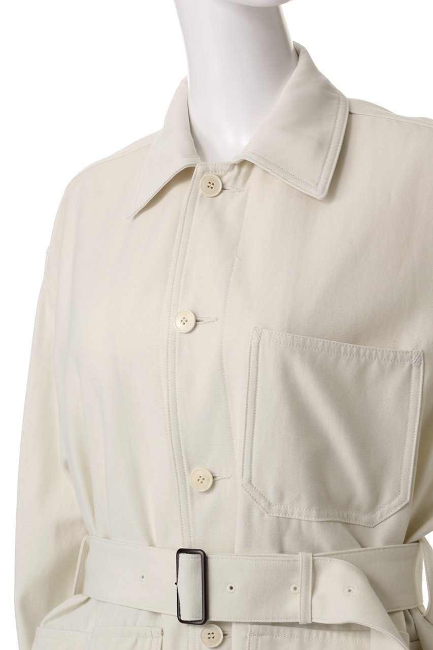 【イレーヴ/YLEVE】のVISCOSE COTTON カバーオール ジャケット 人気、トレンドファッション・服の通販 founy(ファニー) 　ファッション　Fashion　レディースファッション　Fashion for Women　アウター　Coat / Outerwear Collection　レディースジャケット・軽アウター　Jackets　なめらか　Smooth, Silky Texture　ジャケット　Jacket, Outerwear　スリーブ　Sleeve, Long Sleeve / Short Sleeve　ロング　Long, Long-Length　other-5|ID: prp329100004390282 ipo3291000000034956363