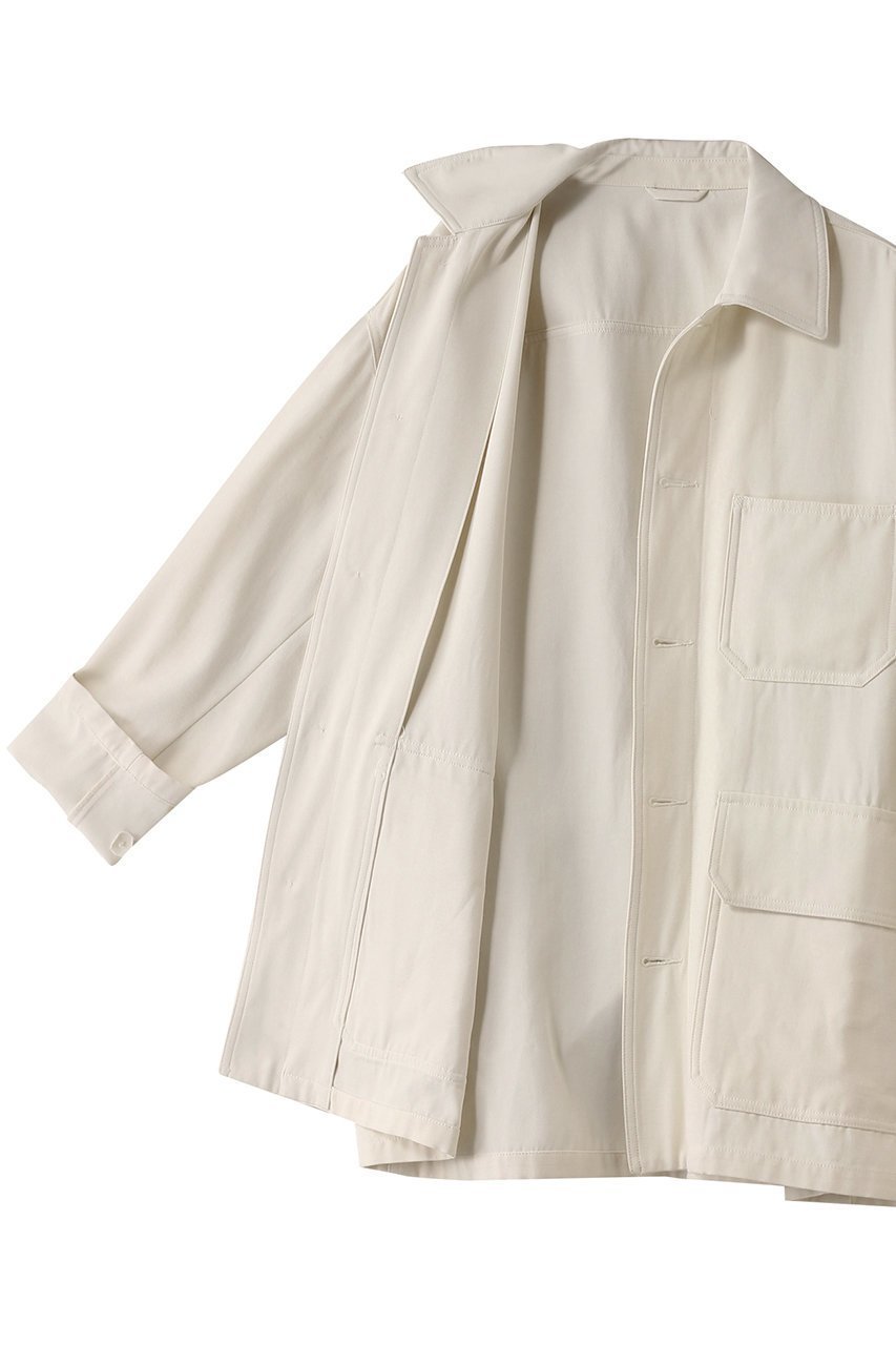 【イレーヴ/YLEVE】のVISCOSE COTTON カバーオール ジャケット 人気、トレンドファッション・服の通販 founy(ファニー) 　ファッション　Fashion　レディースファッション　Fashion for Women　アウター　Coat / Outerwear Collection　レディースジャケット・軽アウター　Jackets　なめらか　Smooth, Silky Texture　ジャケット　Jacket, Outerwear　スリーブ　Sleeve, Long Sleeve / Short Sleeve　ロング　Long, Long-Length　other-6|ID: prp329100004390282 ipo3291000000034956364