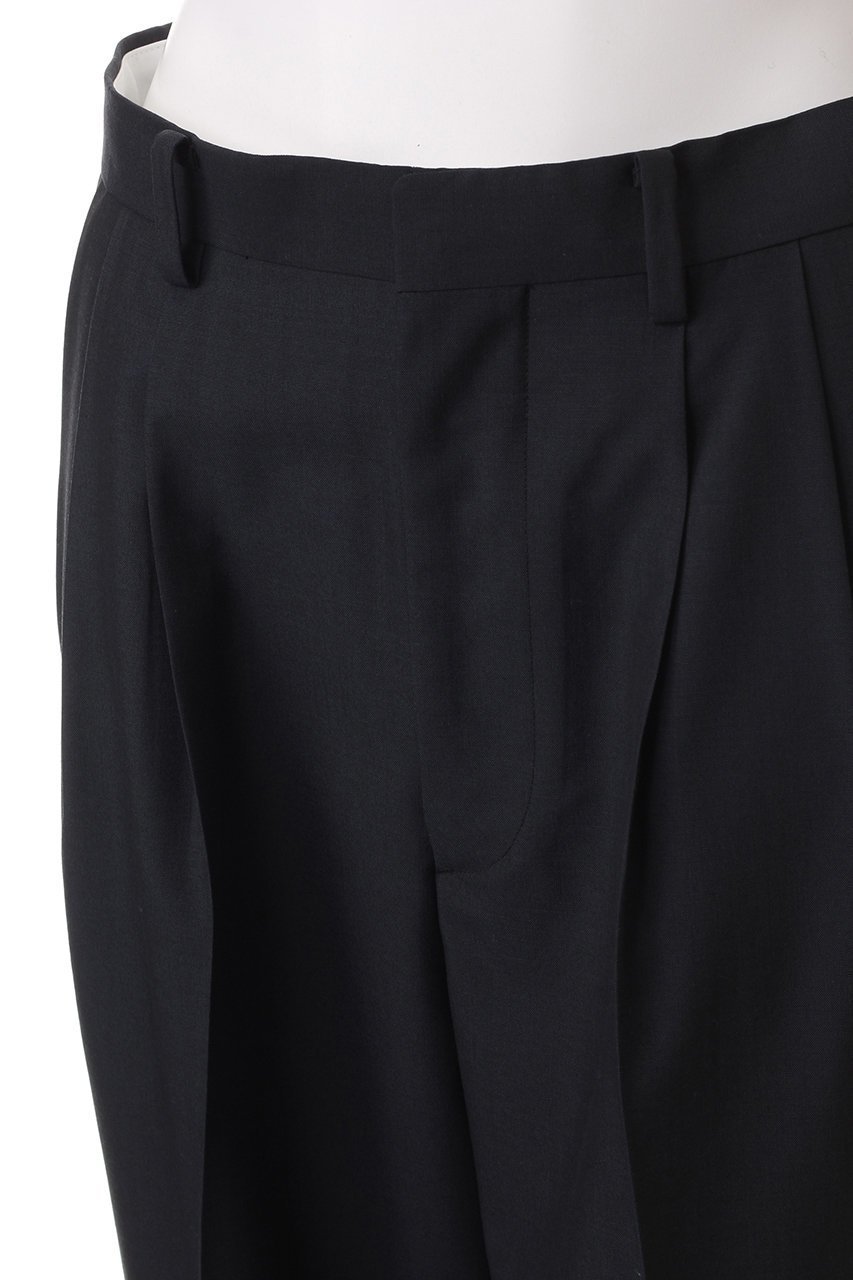 【イレーヴ/YLEVE】のウールシャンブレーパンツ 人気、トレンドファッション・服の通販 founy(ファニー) 　ファッション　Fashion　レディースファッション　Fashion for Women　パンツ　Pants & Trousers　シャンブレー　Chambray, Denim-Like Fabric　センター　Center, Center Line　ロング　Long, Long-Length　ワイド　Wide, Wide Fit　定番　Standard, Basic Item　other-5|ID: prp329100004390287 ipo3291000000032916905