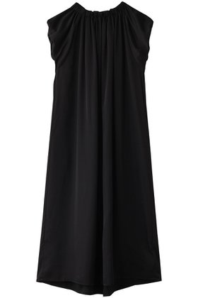 【マリリンムーン/MARILYN MOON】のギャザーバルーンサテンドレス 人気、トレンドファッション・服の通販 founy(ファニー) ファッション Fashion レディースファッション Fashion for Women ワンピース Dresses フォーマル・パーティードレス・結婚式用ドレス Elegant & Casual Dresses チュニック Tunic Tops & Dresses カットソー Cut and Sewn Top ギャザー Gathered, Ruffled サテン Satin, Glossy Fabric チュニック Tunic, Long Top ロング Long, Long-Length エレガント 上品 Elegant |ID:prp329100004390288