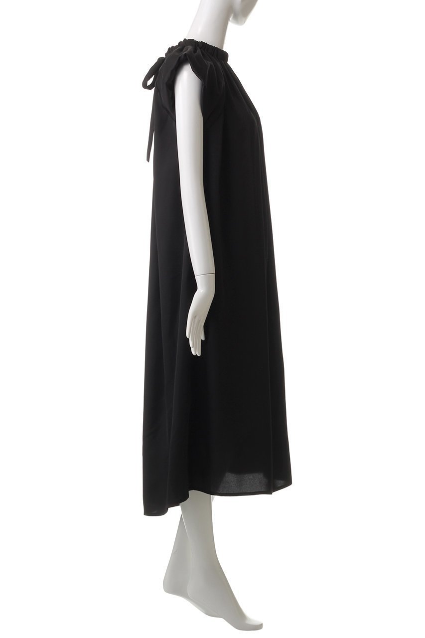 【マリリンムーン/MARILYN MOON】のギャザーバルーンサテンドレス 人気、トレンドファッション・服の通販 founy(ファニー) 　ファッション　Fashion　レディースファッション　Fashion for Women　ワンピース　Dresses　フォーマル・パーティードレス・結婚式用ドレス　Elegant & Casual Dresses　チュニック　Tunic Tops & Dresses　カットソー　Cut and Sewn Top　ギャザー　Gathered, Ruffled　サテン　Satin, Glossy Fabric　チュニック　Tunic, Long Top　ロング　Long, Long-Length　エレガント 上品　Elegant　other-3|ID: prp329100004390288 ipo3291000000032877485