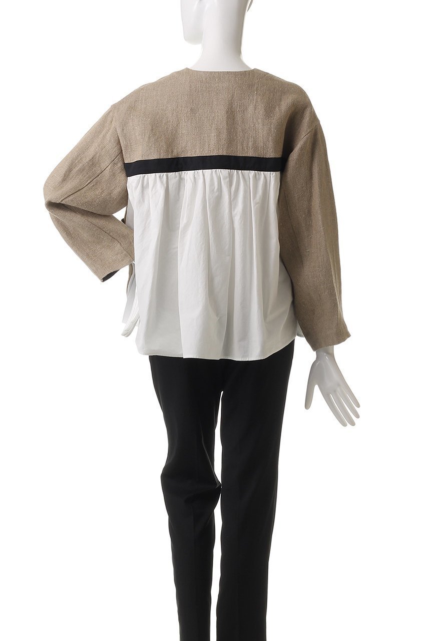 【プレインピープル/PLAIN PEOPLE】のジャケット 人気、トレンドファッション・服の通販 founy(ファニー) 　ファッション　Fashion　レディースファッション　Fashion for Women　アウター　Coat / Outerwear Collection　レディースジャケット・軽アウター　Jackets　シンプル　Simple, Minimal　ジャケット　Jacket, Outerwear　プリーツ　Pleats, Pleated　リネン　Linen, Linen Fabric　other-4|ID: prp329100004390294 ipo3291000000035825461