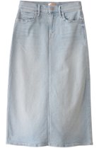 【マザー/MOTHER】のTHE SWOONER STRAIGHT A MIDI SKIRT デニムスカート(YEP) ライトブルー|ID: prp329100004390308 ipo3291000000032844902