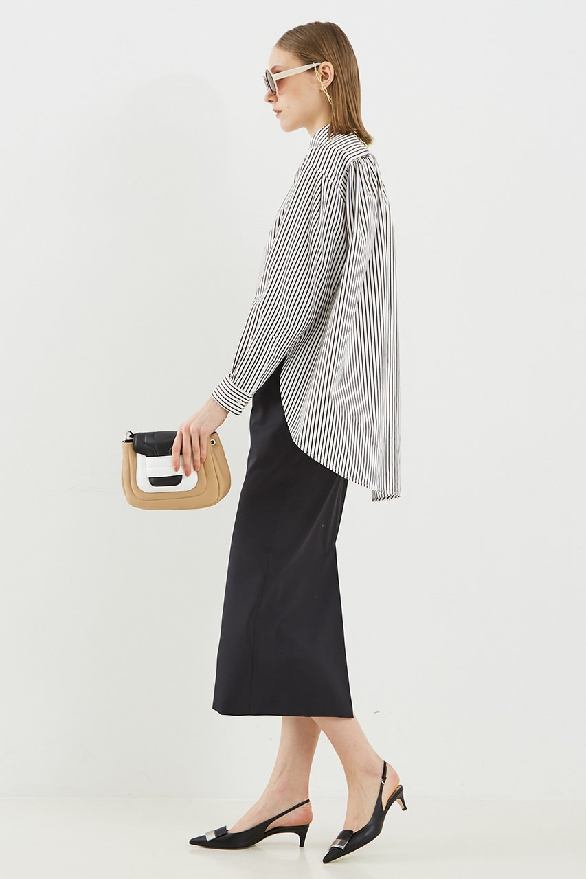 【デザイン ワークス/DESIGN WORKS】のIラインロングスカート 人気、トレンドファッション・服の通販 founy(ファニー) 　ファッション　Fashion　レディースファッション　Fashion for Women　スカート　Skirts　ロングスカート　Long Skirts / Maxi & Midi Skirts　シンプル　Simple, Minimal　ジャケット　Jacket, Outerwear　ロング　Long, Long-Length　エレガント 上品　Elegant　再入荷　Restock / Back in Stock　other-8|ID: prp329100004390311 ipo3291000000034958149