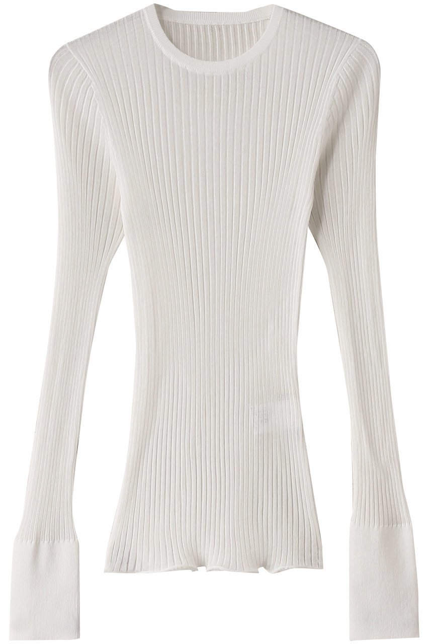 【デザイン ワークス/DESIGN WORKS】のシアークルーネックプルオーバー 人気、トレンドファッション・服の通販 founy(ファニー) 　ファッション　Fashion　レディースファッション　Fashion for Women　トップス・カットソー　Cut & Sew Tops　シャツ・ブラウス・オフィスカジュアル　Elegant Blouses & Button-Ups　ロングTシャツ・Tシャツ　Longline T-Shirts & Tees　カジュアルプルオーバー・ニットトップス　Pullovers & Knit Tops / Casual Pullovers　カットソー・ベーシックTシャツ　Cut-and-Sewn Tops / Stretch Tees & Basics　シアー　Sheer, See-Through　スリーブ　Sleeve, Long Sleeve / Short Sleeve　フィット　Fit, Slim Fit　ベーシック　Basic, Essential　ロング　Long, Long-Length　 other-1|ID: prp329100004390313 ipo3291000000035421266