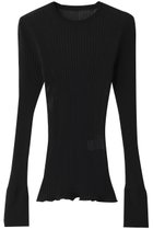 【デザイン ワークス/DESIGN WORKS】のシアークルーネックプルオーバー 人気、トレンドファッション・服の通販 founy(ファニー) ファッション Fashion レディースファッション Fashion for Women トップス・カットソー Cut & Sew Tops シャツ・ブラウス・オフィスカジュアル Elegant Blouses & Button-Ups ロングTシャツ・Tシャツ Longline T-Shirts & Tees カジュアルプルオーバー・ニットトップス Pullovers & Knit Tops / Casual Pullovers カットソー・ベーシックTシャツ Cut-and-Sewn Tops / Stretch Tees & Basics シアー Sheer, See-Through スリーブ Sleeve, Long Sleeve / Short Sleeve フィット Fit, Slim Fit ベーシック Basic, Essential ロング Long, Long-Length thumbnail ブラック|ID: prp329100004390313 ipo3291000000035421269