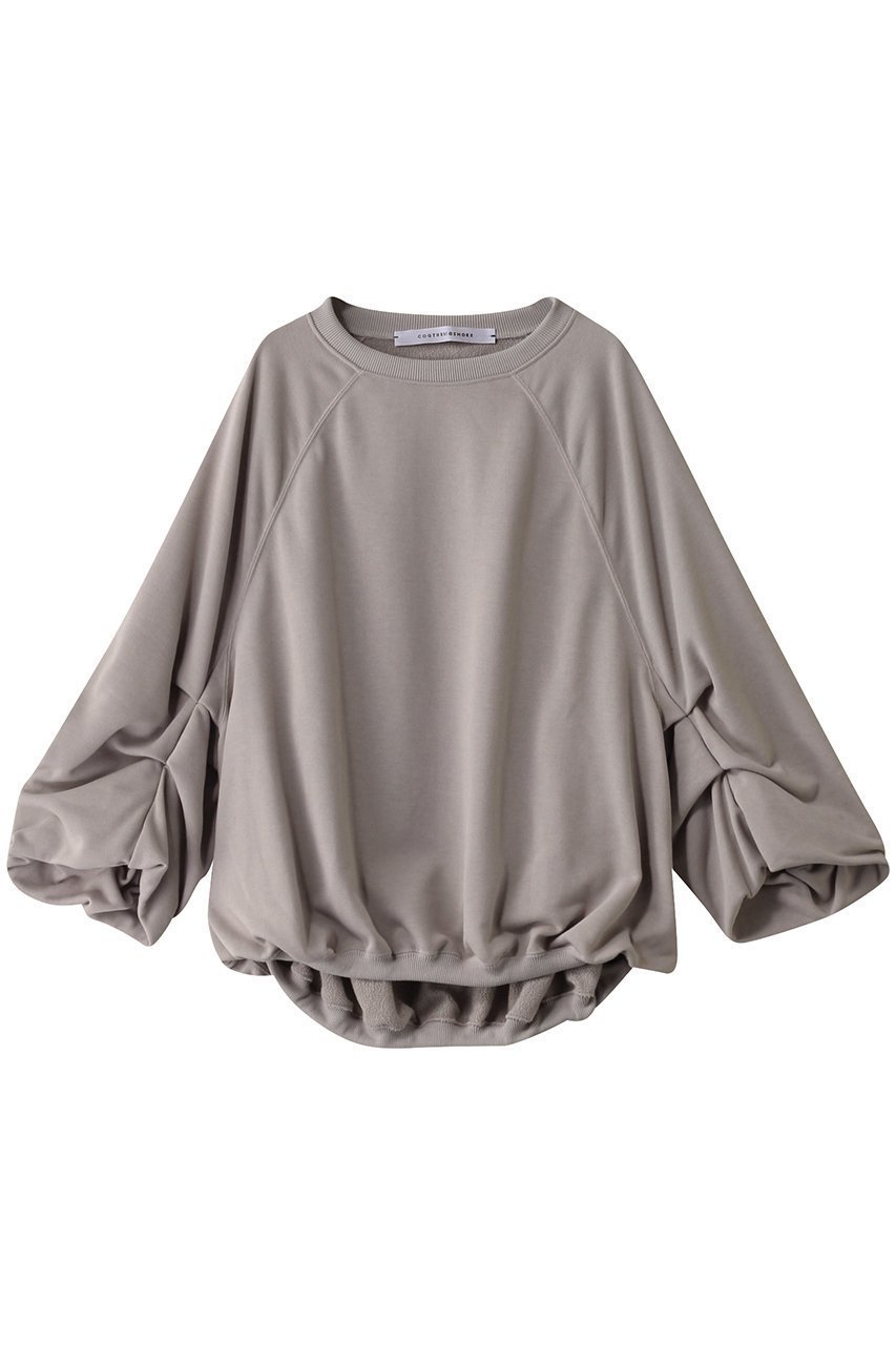 【マルティニーク/martinique】の【COGTHEBIGSMOKE】トップス インテリア・キッズ・メンズ・レディースファッション・服の通販 founy(ファニー) 　ファッション　Fashion　レディースファッション　Fashion for Women　トップス・カットソー　Cut & Sew Tops　シャツ・ブラウス・オフィスカジュアル　Elegant Blouses & Button-Ups　ロングTシャツ・Tシャツ　Longline T-Shirts & Tees　カットソー・ベーシックTシャツ　Cut-and-Sewn Tops / Stretch Tees & Basics　ギャザー　Gathered, Ruffled　ショルダー　Shoulder, Shoulder Strap　シンプル　Simple, Minimal　スラックス　Slacks, Dress Pants　スリーブ　Sleeve, Long Sleeve / Short Sleeve　デニム　Denim, Jeans Material　トレンド　Trend, Trending Now　ドロップ　Drop Shoulder, Dropped Style　フォルム　Silhouette, Form　リラックス　Relax, Relaxed Fit　ロング　Long, Long-Length　再入荷　Restock / Back in Stock　ライトグレー|ID: prp329100004390317 ipo3291000000032873893