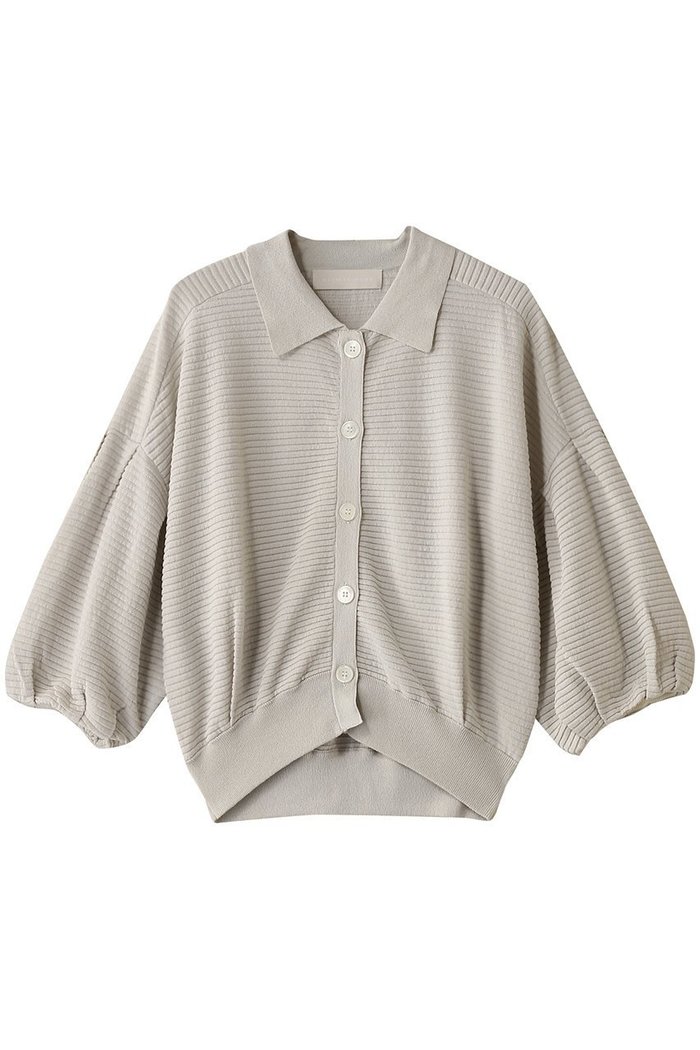 【マリリンムーン/MARILYN MOON】のリップルボーダーシアーニットポロ インテリア・キッズ・メンズ・レディースファッション・服の通販 founy(ファニー) https://founy.com/ ファッション Fashion レディースファッション Fashion for Women トップス・カットソー Cut & Sew Tops ニット Knit Tops & Sweaters カジュアルプルオーバー・ニットトップス Pullovers & Knit Tops / Casual Pullovers コンパクト Compact, Small Size シアー Sheer, See-Through ショルダー Shoulder, Shoulder Strap ドロップ Drop Shoulder, Dropped Style バルーン Balloon, Balloon Silhouette ペーパー Paper, Kraft Paper ポロシャツ Polo Shirt, Collared Tee 吸水 Absorbent, Quick-Dry 夏 Summer 抗菌 Antibacterial, Bacteria-Resistant |ID: prp329100004390323 ipo3291000000034957318