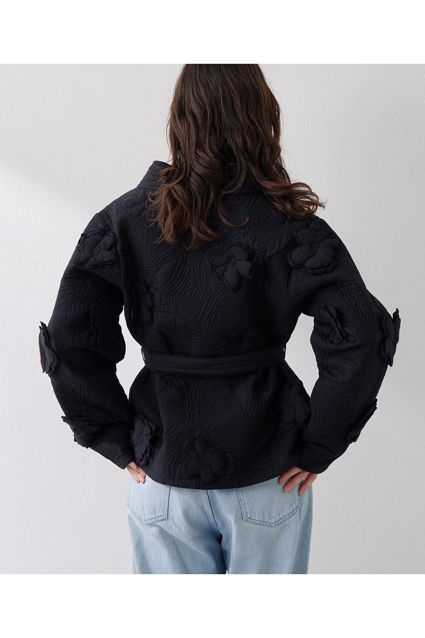 【ウィムガゼット/Whim Gazette】のキルティングフラワージャケット 人気、トレンドファッション・服の通販 founy(ファニー) 　ファッション　Fashion　レディースファッション　Fashion for Women　アウター　Coat / Outerwear Collection　レディースジャケット・軽アウター　Jackets　おすすめ　Recommended / Our Picks　インド　Indian Textile　キルティング　Quilted, Quilting　ジャケット　Jacket, Outerwear　デニム　Denim, Jeans Material　フォルム　Silhouette, Form　ボトム　Bottoms, Lower Wear　other-4|ID: prp329100004390330 ipo3291000000032958232