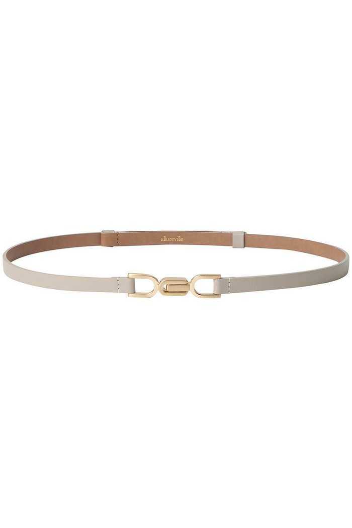 【アルアバイル/allureville】のクロスパーツ細ベルト A インテリア・キッズ・メンズ・レディースファッション・服の通販 founy(ファニー) https://founy.com/ ファッション Fashion レディースファッション Fashion for Women ベルト&ウエストマーク Belts & Waist Accessories エレガント 上品 Elegant シンプル Simple, Minimal |ID: prp329100004390339 ipo3291000000036035845