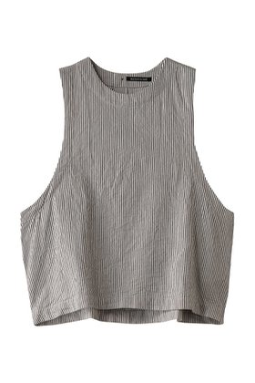 【ミズイロ インド/mizuiro ind】 hickory crew neck short vest ベスト人気、トレンドファッション・服の通販 founy(ファニー) ファッション Fashion レディースファッション WOMEN アウター Coat Outerwear ジャケット Jackets 2025年 2025 2025春夏・S/S Ss,Spring/Summer,2025 インナー Inner シンプル Simple ジャケット Jacket ベスト Vest リラックス Relax エレガント 上品 Elegant 夏 Summer 春 Spring S/S・春夏 Ss・Spring/Summer |ID:prp329100004390341