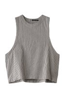 【ミズイロ インド/mizuiro ind】のhickory crew neck short vest ベスト 人気、トレンドファッション・服の通販 founy(ファニー) ファッション Fashion レディースファッション WOMEN アウター Coat Outerwear ジャケット Jackets 2025年 2025 2025春夏・S/S Ss,Spring/Summer,2025 インナー Inner シンプル Simple ジャケット Jacket ベスト Vest リラックス Relax エレガント 上品 Elegant 夏 Summer 春 Spring S/S・春夏 Ss・Spring/Summer |ID:prp329100004390341