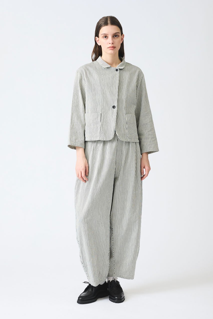 【ミズイロ インド/mizuiro ind】のhickory wide tapered PT パンツ 人気、トレンドファッション・服の通販 founy(ファニー) 　ファッション　Fashion　レディースファッション　Fashion for Women　パンツ　Pants & Trousers　シンプル　Simple, Minimal　リラックス　Relax, Relaxed Fit　other-6|ID: prp329100004390342 ipo3291000000035884608