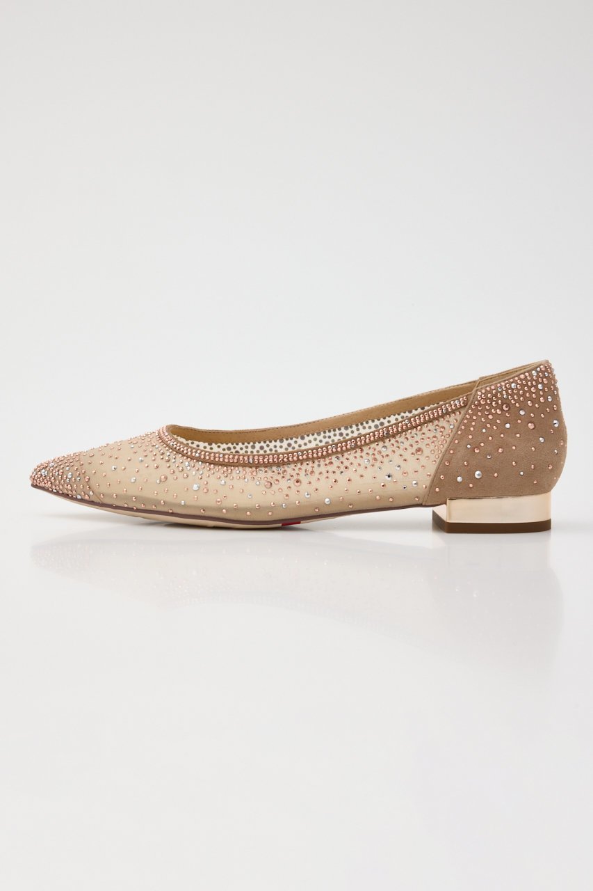 【スタッカート/STACCATO】のキャリーシースルーフラット 人気、トレンドファッション・服の通販 founy(ファニー) 　ファッション　Fashion　レディースファッション　Fashion for Women　シューズ　Shoes, Footwear　ストーン　Stone, Gem-Like　フラット　Flat, Flat Shoes　メッシュ　Mesh, Net Fabric　other-2|ID: prp329100004390372 ipo3291000000035059013