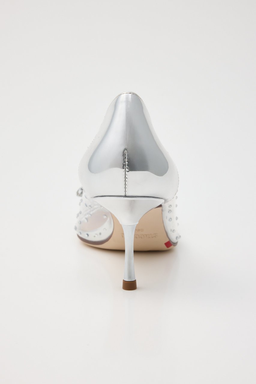 【スタッカート/STACCATO】のドルチェクリアリボンパンプス 人気、トレンドファッション・服の通販 founy(ファニー) 　ファッション　Fashion　レディースファッション　Fashion for Women　シルバー　Silver, Metallic Silver　ストーン　Stone, Gem-Like　リボン　Ribbon, Bow　夏　Summer　春　Spring　S/S・春夏　SS, Spring/Summer, Warm Season　other-5|ID: prp329100004390374 ipo3291000000035058721