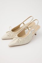 【スタッカート/STACCATO】のソフティギャザーオープンパンプス 人気、トレンドファッション・服の通販 founy(ファニー) ファッション Fashion レディースファッション Fashion for Women ギャザー Gathered, Ruffled スタイリッシュ Stylish, Fashionable thumbnail ホワイト|ID: prp329100004390376 ipo3291000000034939292