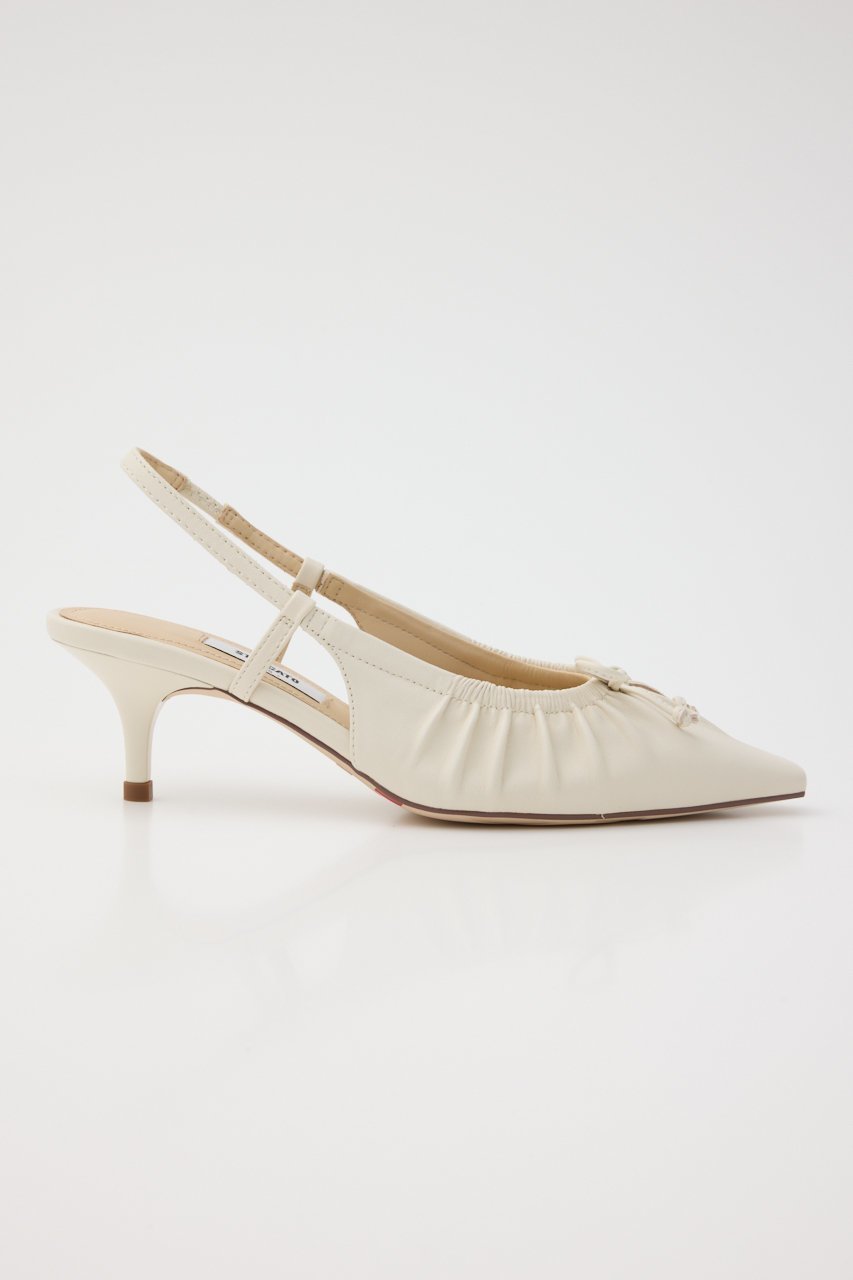 【スタッカート/STACCATO】のソフティギャザーオープンパンプス 人気、トレンドファッション・服の通販 founy(ファニー) 　ファッション　Fashion　レディースファッション　Fashion for Women　ギャザー　Gathered, Ruffled　スタイリッシュ　Stylish, Fashionable　other-4|ID: prp329100004390376 ipo3291000000034939296