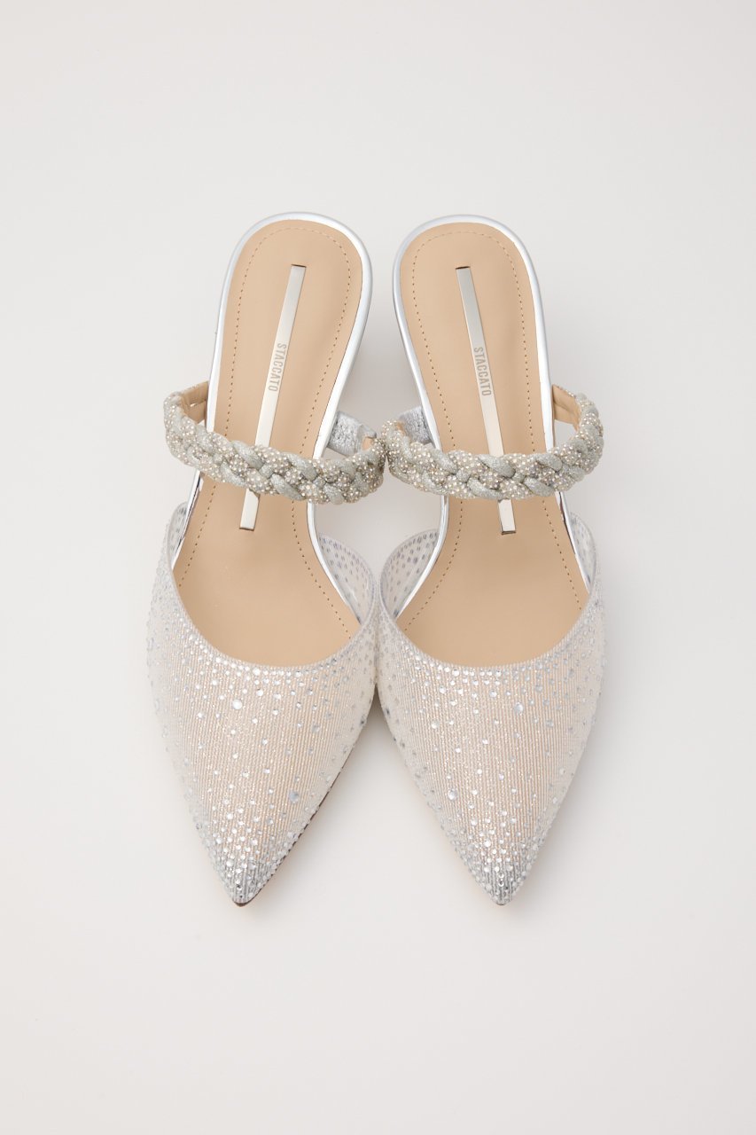 【スタッカート/STACCATO】のデリルヌーディークリアミュール 人気、トレンドファッション・服の通販 founy(ファニー) 　ファッション　Fashion　レディースファッション　Fashion for Women　クリスタル　Crystal, Swarovski　サンダル　Sandals, Summer Shoes　ストーン　Stone, Gem-Like　other-3|ID: prp329100004390378 ipo3291000000034940167